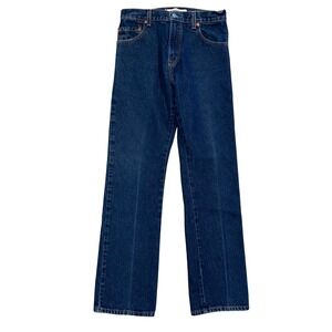 Levis 517 Mens Bootcut Jeans Indigo Blue Denim 29x31 Cotton 517-0217